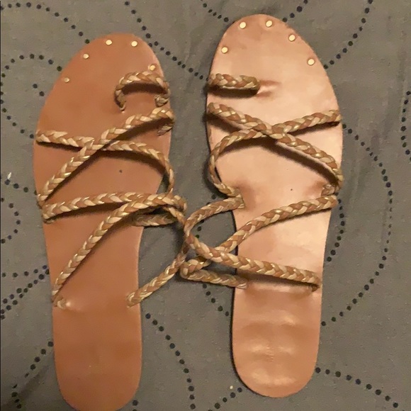 Mossimo Supply Co. Shoes - Mossimo supply co sandals with braided straps Mossimo Supply Co. Shoes - Mossimo supply co sandals with braided straps